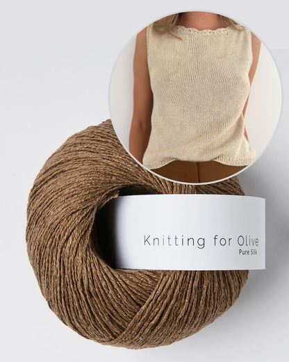 LeKnit Cora Top mit Pure Silk von Knitting for Olive 13