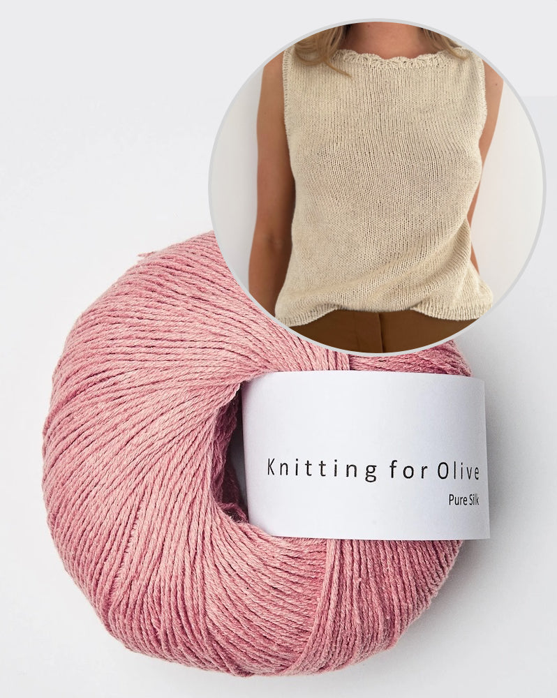 LeKnit Cora Top mit Pure Silk von Knitting for Olive 16