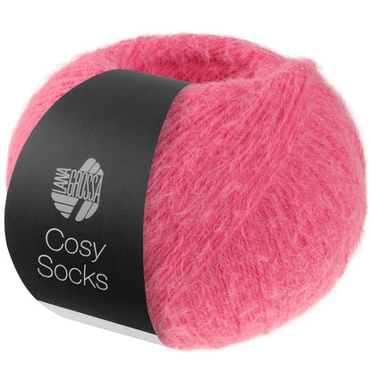 Lana Grossa Cosy Socks Farbe pink 002