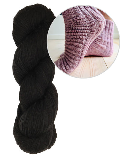 Curly Socks | très simple avec Terra de Symfonie Yarns