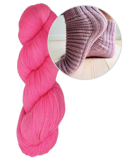 Curly Socks | très simple avec Terra de Symfonie Yarns