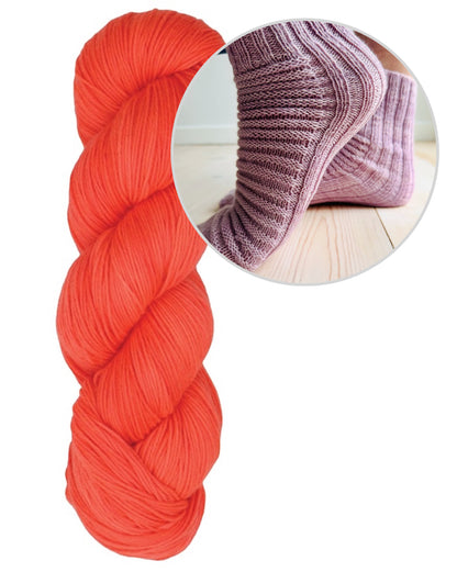 Curly Socks | très simple avec Terra de Symfonie Yarns