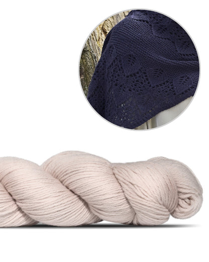 Danza | dansende mønster i Cheeky Merino Joy fra Rosy Green Wool