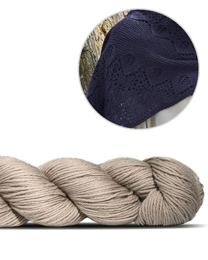 Danza | dansende mønster i Cheeky Merino Joy fra Rosy Green Wool