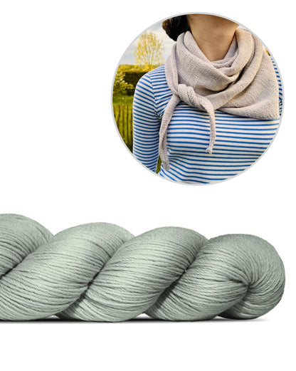La couverture la plus simple du monde | souple et décontractée en Cheeky Merino Joy de Rosy Green Wool