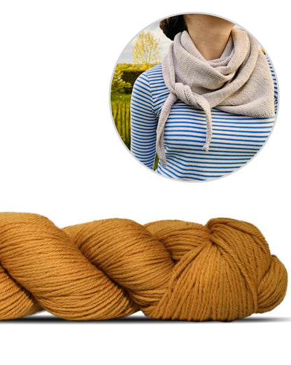 La couverture la plus simple du monde | souple et décontractée en Cheeky Merino Joy de Rosy Green Wool