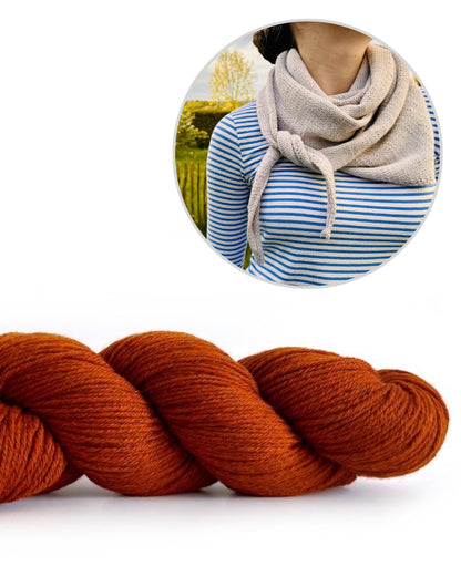 La couverture la plus simple du monde | souple et décontractée en Cheeky Merino Joy de Rosy Green Wool