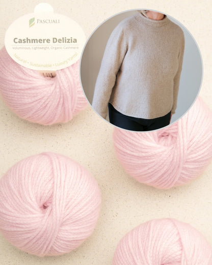 Delizia Sweater | luxueusement sobre en cachemire Delizia de Pascuali