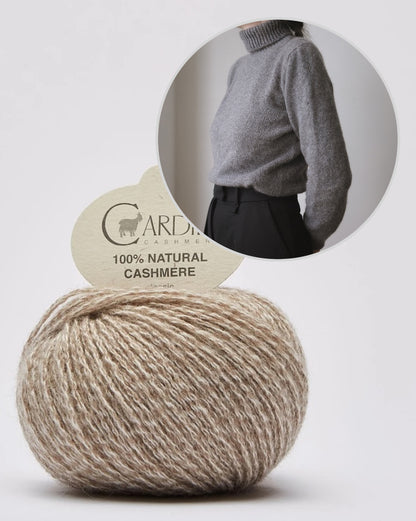 Delphine Sweater | col roulé ultra doux en cachemire classique de Cardiff