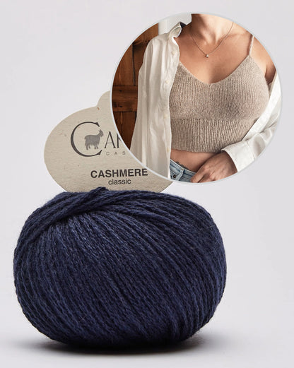 Caidree DK Sugar Boo Bralette mit Classic Cashmere von Cardiff 13