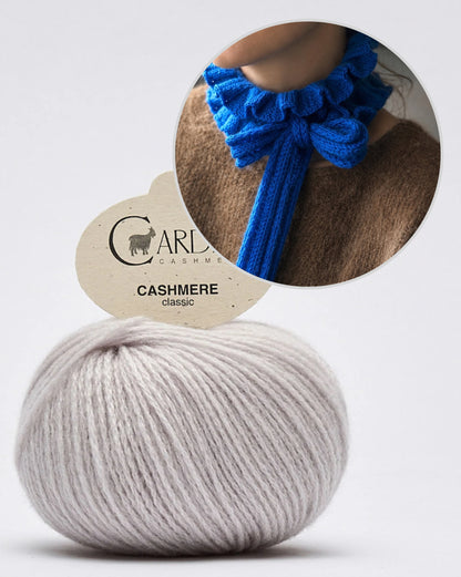 Elisabeth Mini Scarf | ar bezmaksas pamācību no Cardiff Classic Cashmere dzijas