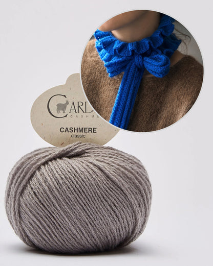 Elisabeth Mini Scarf | ar bezmaksas pamācību no Cardiff Classic Cashmere dzijas