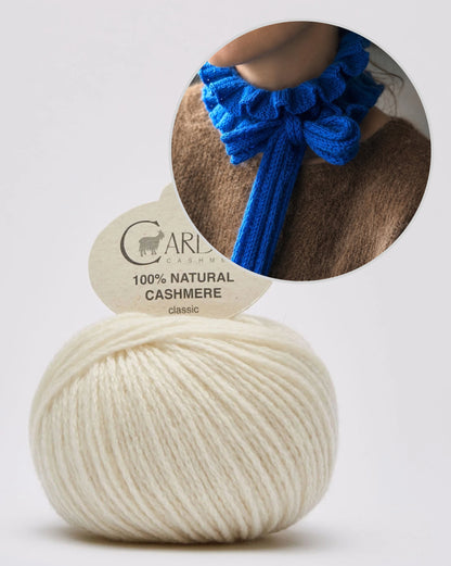 Elisabeth Mini Scarf | ar bezmaksas pamācību no Cardiff Classic Cashmere dzijas