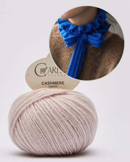 Elisabeth Mini Scarf | ar bezmaksas pamācību no Cardiff Classic Cashmere dzijas