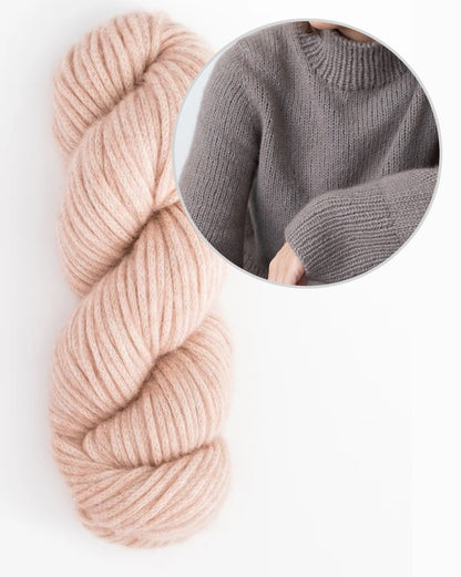Etta | Basic-kampsun Woolfolki Luft-lõngast