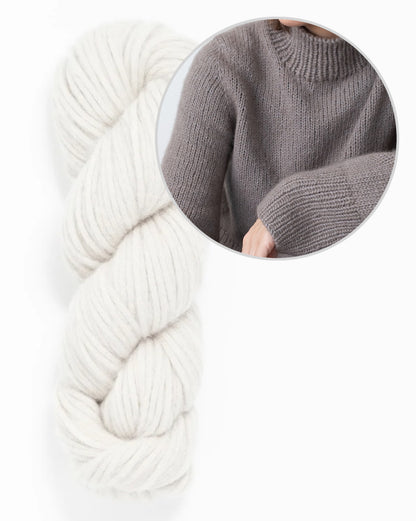 Etta | Basic-kampsun Woolfolki Luft-lõngast