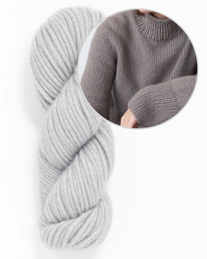 Etta | Basic-kampsun Woolfolki Luft-lõngast