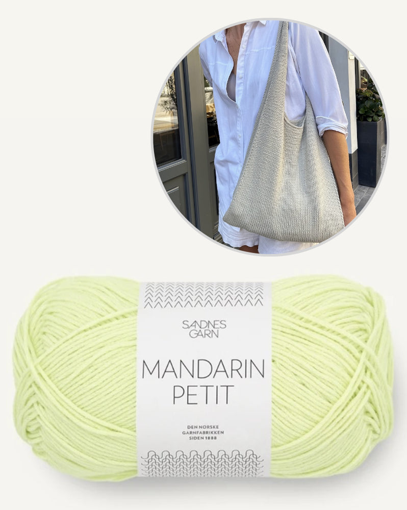 Paula-m Everyday Bag mit Mandarin Petit von Sandnes Garn 19