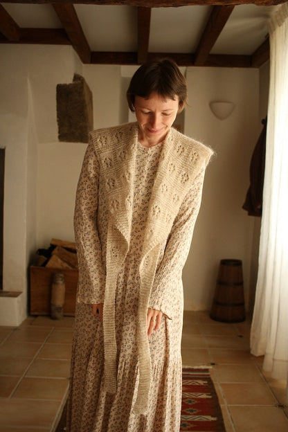 Floks-huivi | Plötulopi-langasta, valmistaja Lopi Island, ja Tynn Silk Mohair -langasta, valmistaja Sandnes