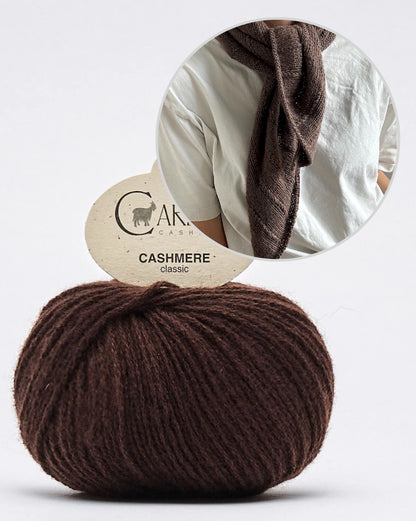 Flow Loop Scarf | écharpe en cachemire délicat de Cardiff Classic Cashmere