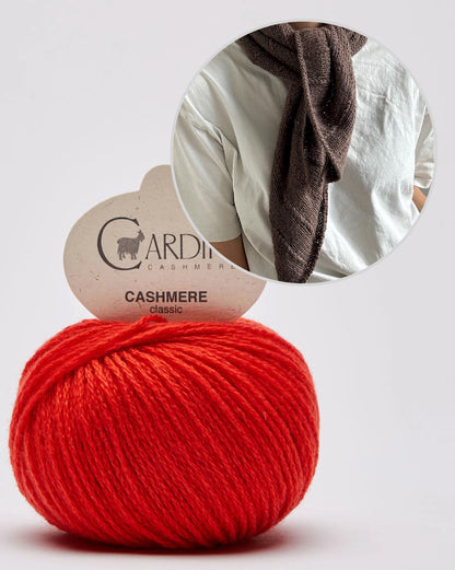 Flow Loop Scarf | écharpe en cachemire délicat de Cardiff Classic Cashmere
