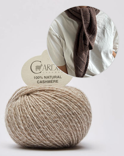 Flow Loop Scarf | écharpe en cachemire délicat de Cardiff Classic Cashmere