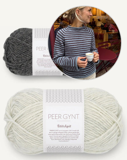 Frankie Sweater von PetiteKnit mit Peer Gynt von Sandnes Garn 9