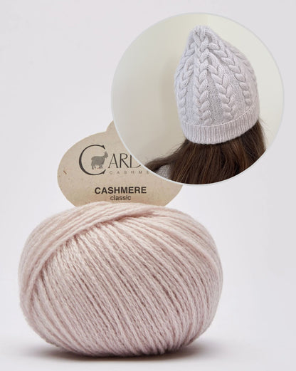 Bonnet Fresno | torsades extra douces en cachemire classique de Cardiff