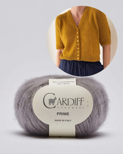 Aris Blouse | Cachemire et soie avec Prime de Cardiff Cashmere