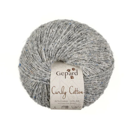 Curly Cotton | entspannt und lebendiges Bouclé aus Baumwolle, Seide und Merino