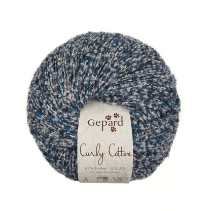Curly Cotton | entspannt und lebendiges Bouclé aus Baumwolle, Seide und Merino
