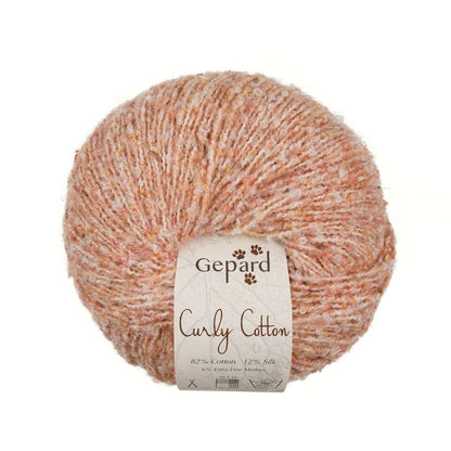 Curly Cotton | entspannt und lebendiges Bouclé aus Baumwolle, Seide und Merino