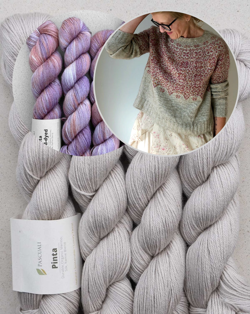 Golden Poppy Sweater | zarte Blüten aus Pinta von Pascuali