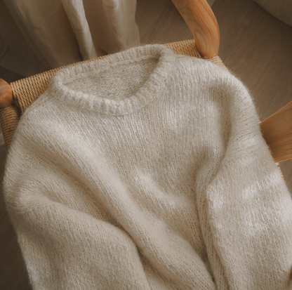 Nido Sweater | mõnusalt pehme Le Coton & Alpaca kampsun firmalt Biches & Bûches