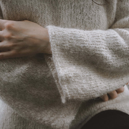 Nido Sweater | mõnusalt pehme Le Coton & Alpaca kampsun firmalt Biches & Bûches