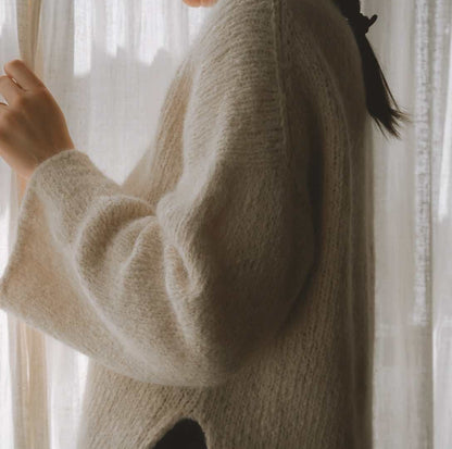 Nido Sweater | mõnusalt pehme Le Coton & Alpaca kampsun firmalt Biches & Bûches