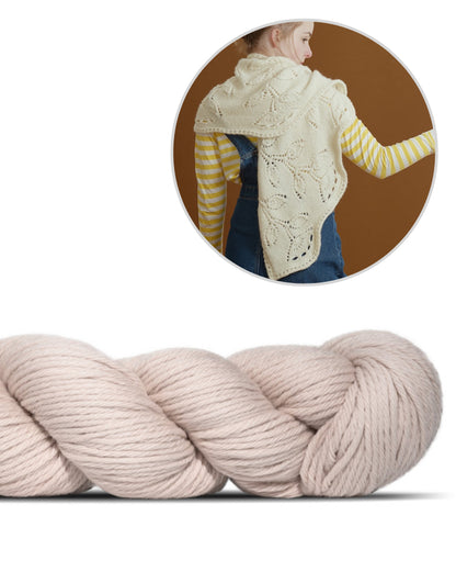 Faites fleurir votre jardin | Fleurs en Big Merino Hug de Rosy Green Wool