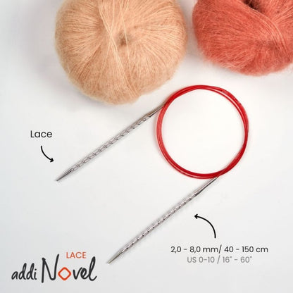 Circular knitting needles Novel - 80cm 