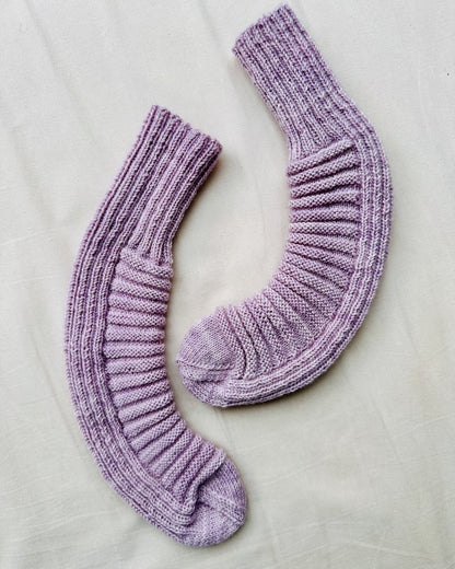Curly Socks | très simple avec Terra de Symfonie Yarns
