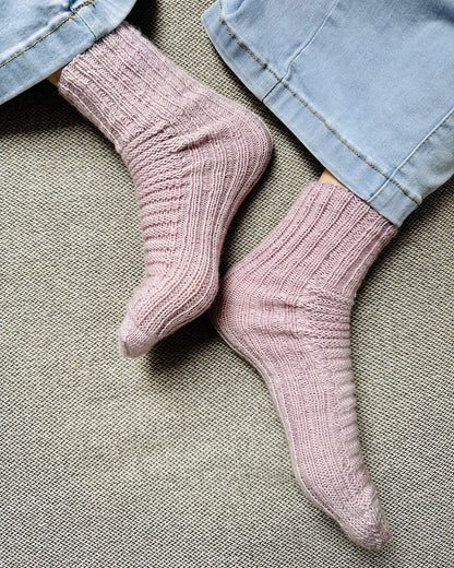 Curly Socks | très simple avec Terra de Symfonie Yarns