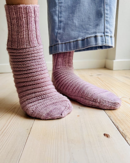 Curly Socks | très simple avec Terra de Symfonie Yarns