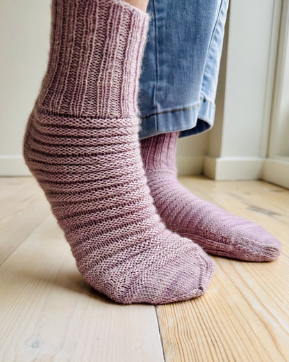 Curly Socks | très simple avec Terra de Symfonie Yarns