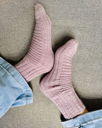 Curly Socks | très simple avec Terra de Symfonie Yarns