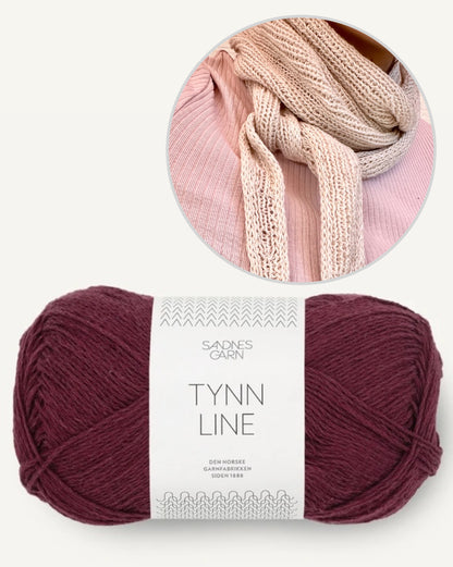 Mini-serviette Perfect Summer | douce et rafraîchissante en Tynn Line de Sandnes Garn