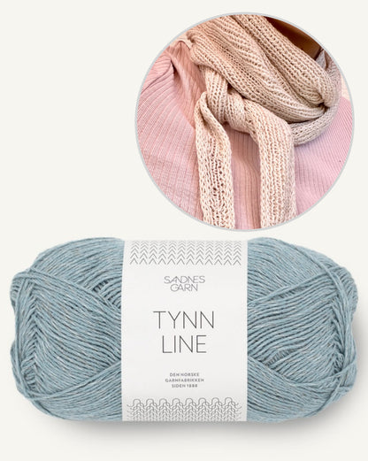 Mini-serviette Perfect Summer | douce et rafraîchissante en Tynn Line de Sandnes Garn