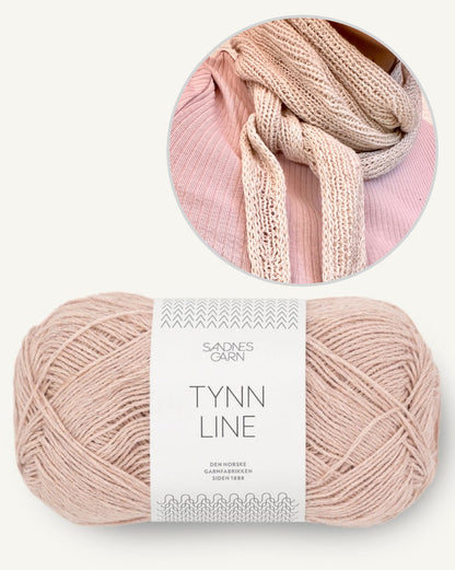 Mini-serviette Perfect Summer | douce et rafraîchissante en Tynn Line de Sandnes Garn