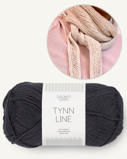 Mini-serviette Perfect Summer | douce et rafraîchissante en Tynn Line de Sandnes Garn