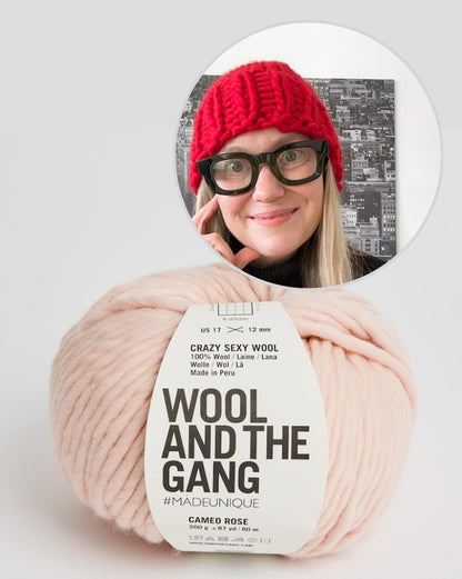 Bonnet en une demi-heure | Bonnet basique avec tutoriel gratuit en Crazy Sexy Wool
