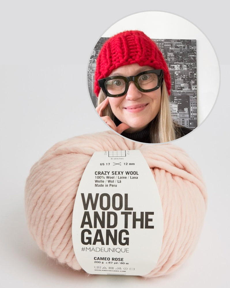 Bonnet en une demi-heure | Bonnet basique avec tutoriel gratuit en Crazy Sexy Wool