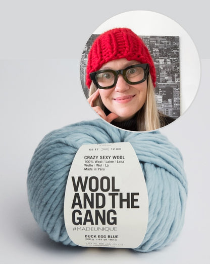 Bonnet en une demi-heure | Bonnet basique avec tutoriel gratuit en Crazy Sexy Wool